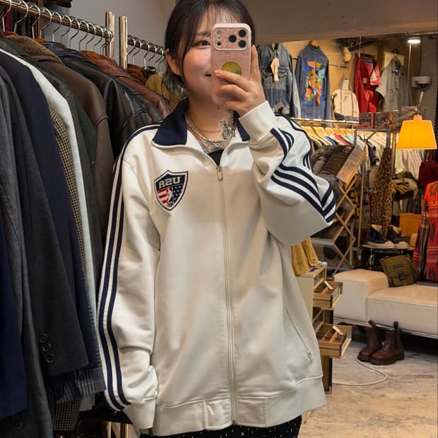 ADIDAS NBA USA patch 3-stripes jersey