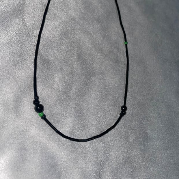 Green core Necklace UNISEX
