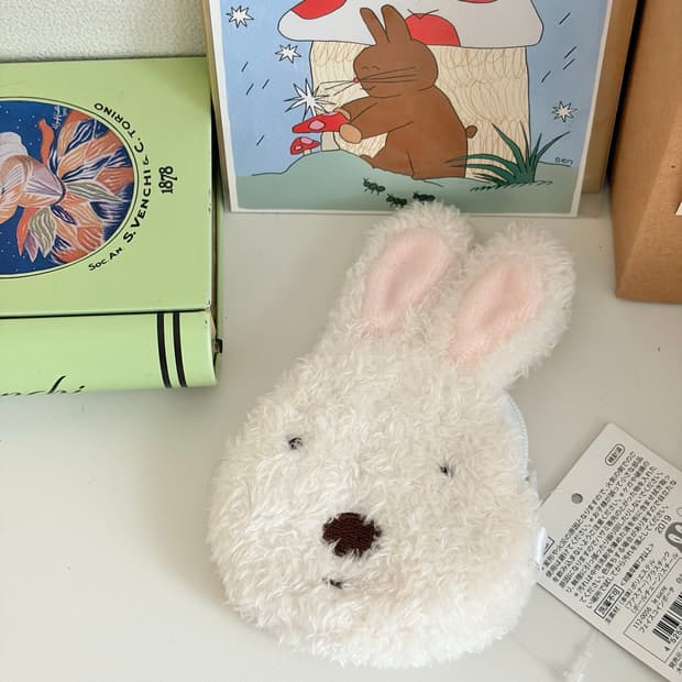 le Sucre 르슈크레 토끼 빈티지 동전지갑 