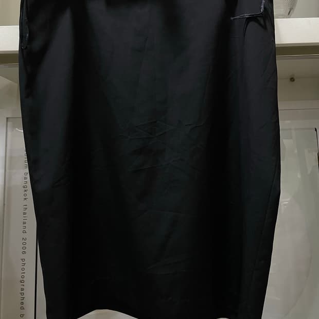 폴로랄프로렌(블랙라벨)/블랙 울스커트(여성66)