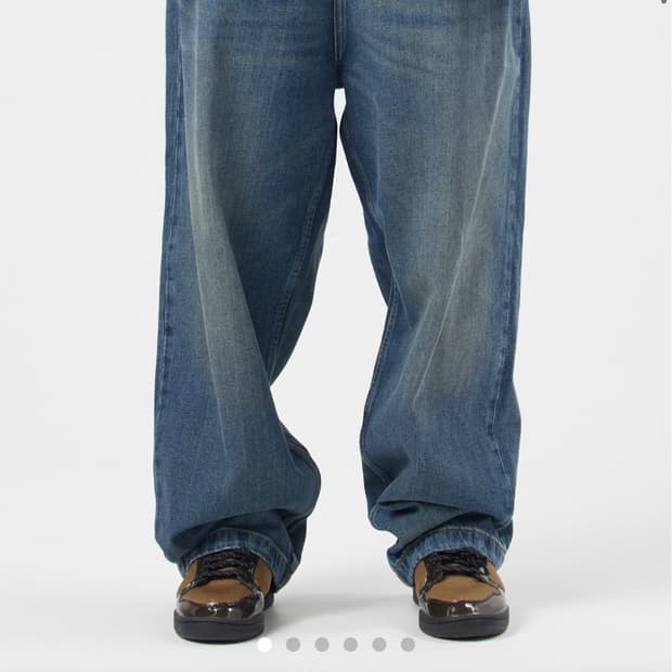 칼하트 브랜든 팬츠 스미스 블루 원 유지드 워시