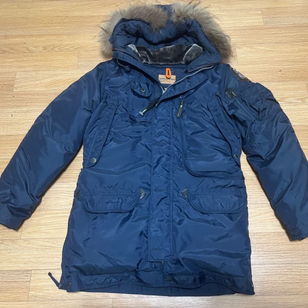 파라점퍼스 네이비 패딩 점퍼