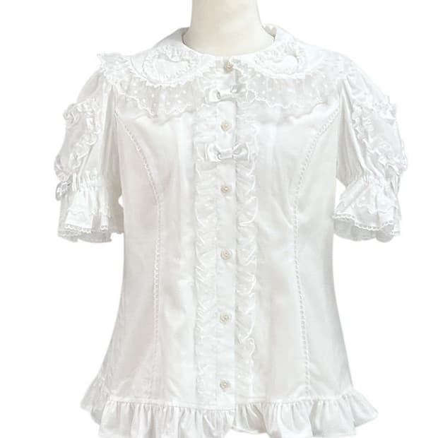 엔젤릭프리티 angelic pretty 프릴 하트 블라우스