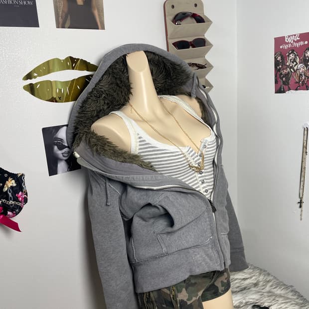 홀리스터 울프죠 남녀공용 후드집업