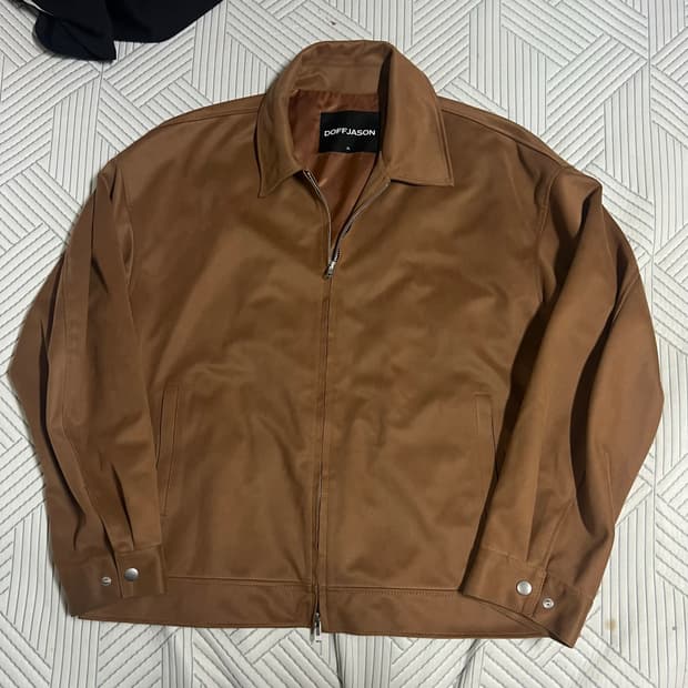 도프제이슨 스웨이드자켓 XL 브라운 재킷 데일리 아메카지