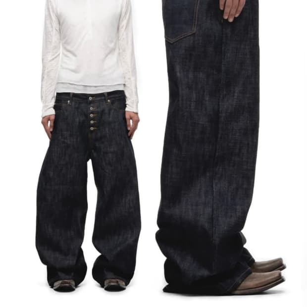 nofaithstudio 데님 팬츠 blue loose fit 판매합니다