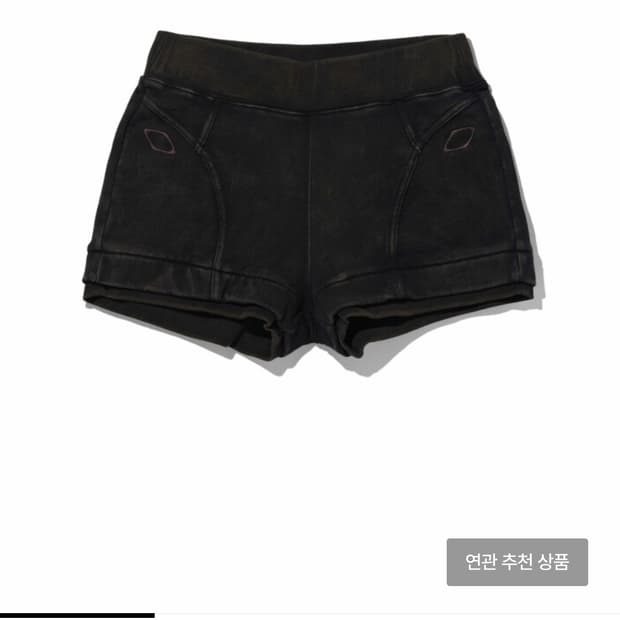 미스치프 팬츠 워시드 블랙