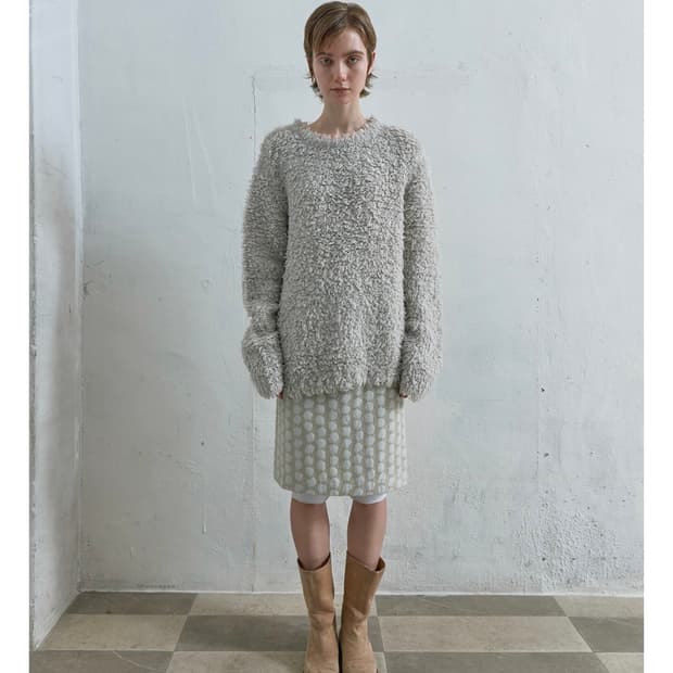 구해요)낫띵에브리띵 페블스커트