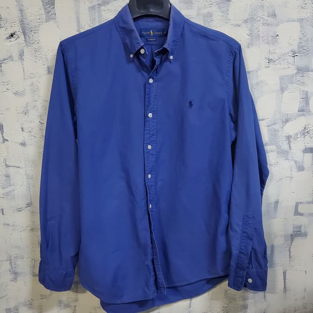 폴로 랄프로렌 블루 셔츠 남방 