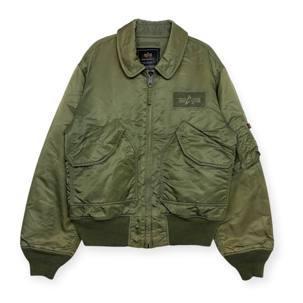 알파인더스트리 cwu-45/p 플라이트 자켓 항공 점퍼