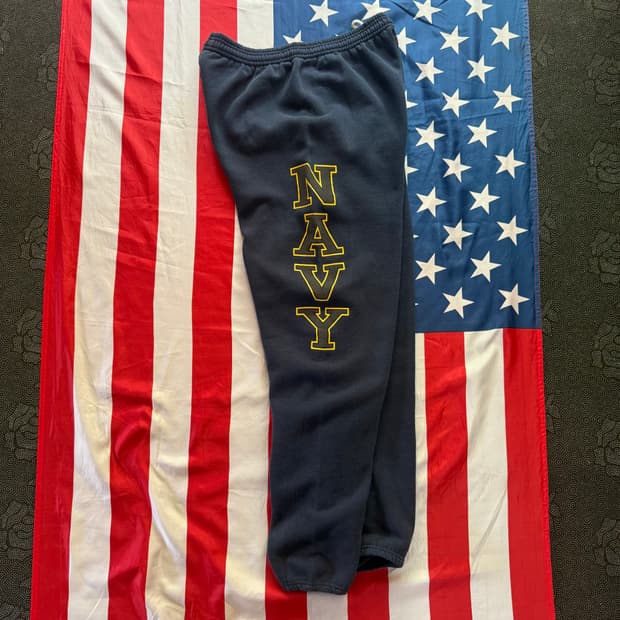 [military] 밀리터리 미 해군 soffe navy 스웻팬츠 -17