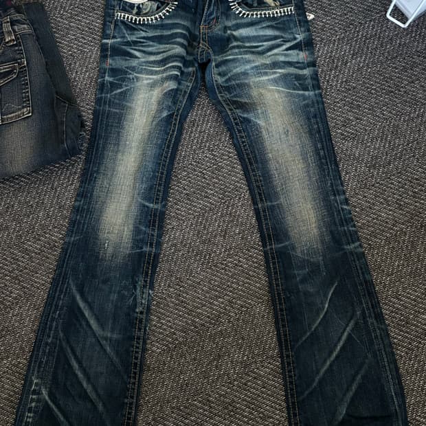 인디안 부츠컷 빈티지 