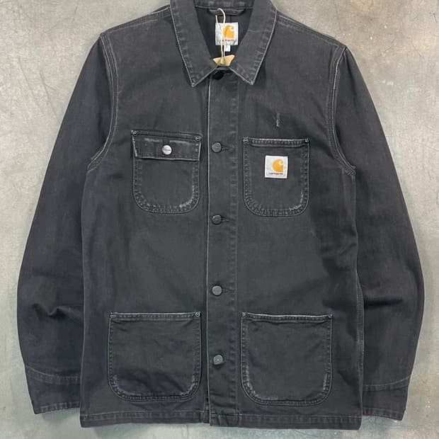 칼하트 데님 초어 코트 자켓