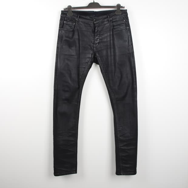 36 / Rick Owens 17SS 코팅 디트로이트 진