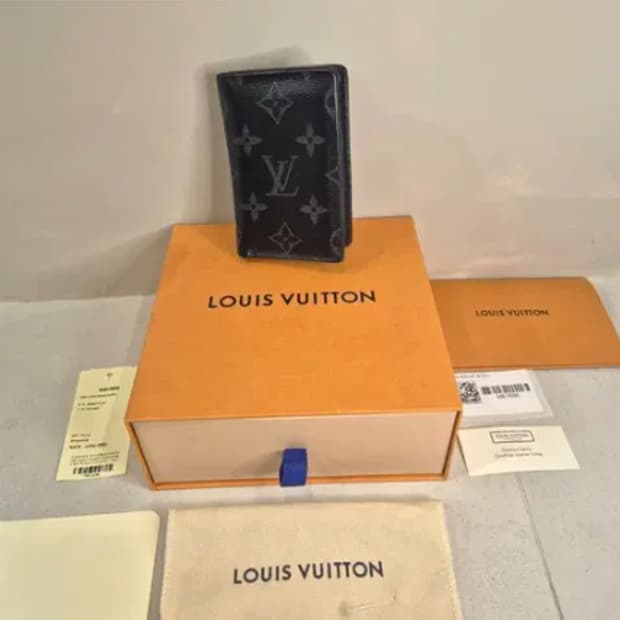 [S급/정품]루이비통 오거나이저 모노그램 블랙 지갑