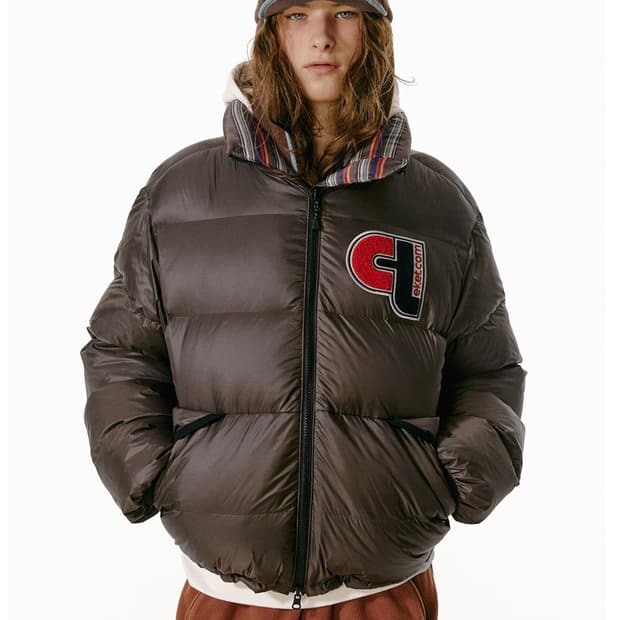 테켓 리버시블 패딩 S