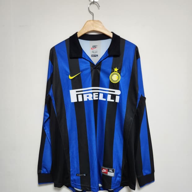 인터밀란Intermilan 99-00 홈 축구 유니폼 L