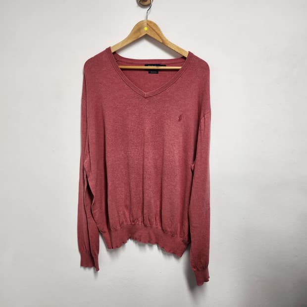 [2XL] 폴로 랄프로렌 브이넥 니트