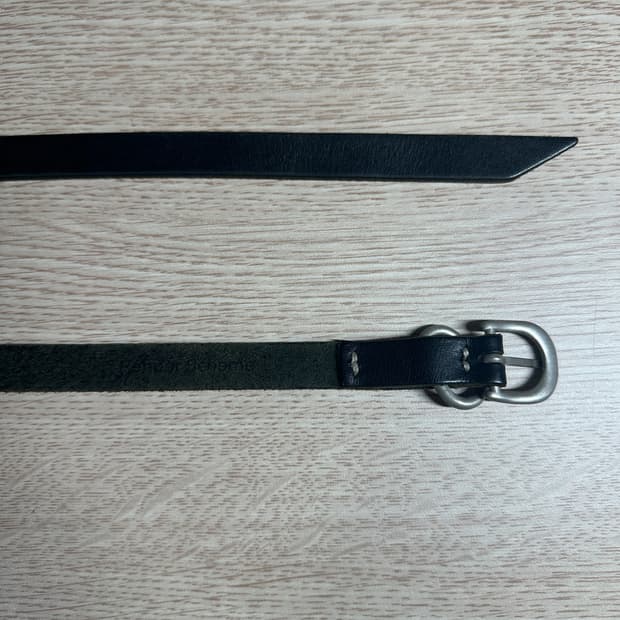 핸더스킴 가죽 벨트 블랙