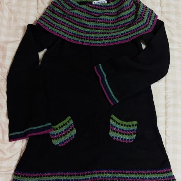 빈티지 니트 원피스