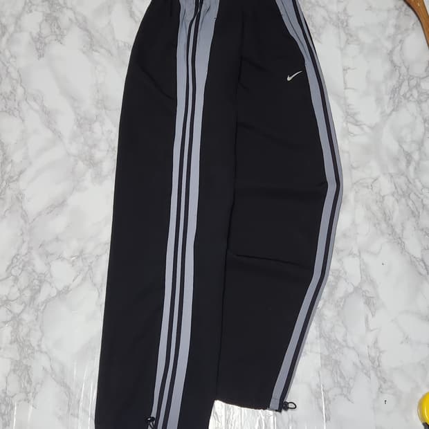 나이키 사이드라인 트랙팬츠 바람막이 와이드 바지