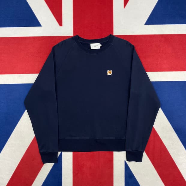 메종키츠네 맨투맨 L 