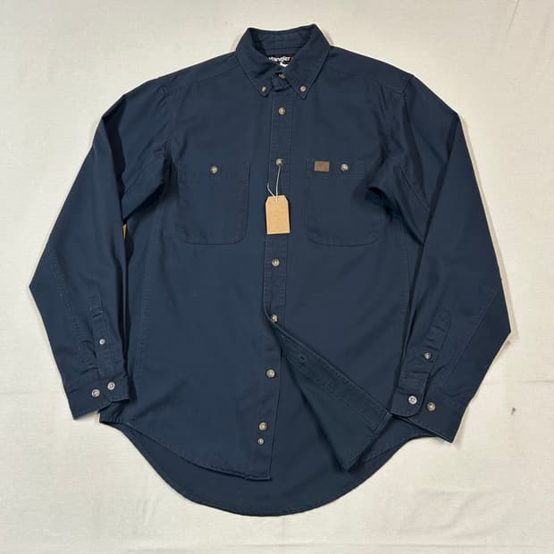 M) Wrangler 랭글러 투포켓 워크웨어 코튼 셔츠 W35