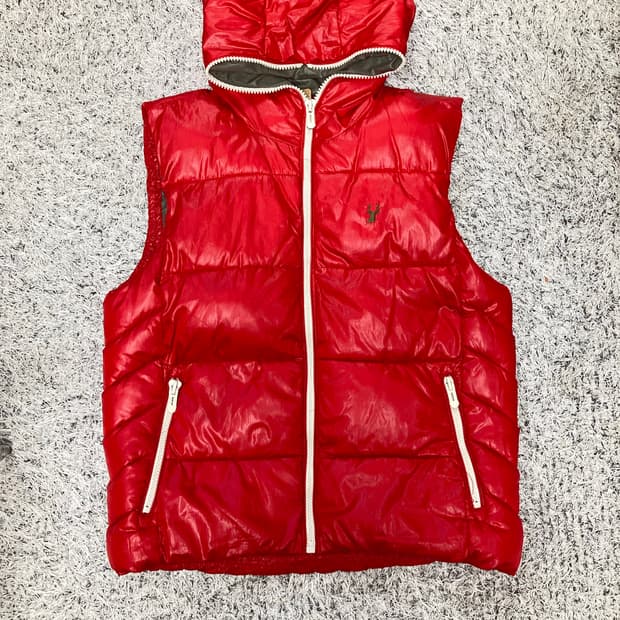 USA vtg 패딩 조끼