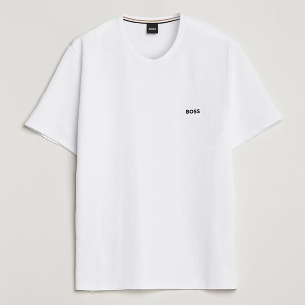 HugoBoss 와플 크루넥 티셔츠