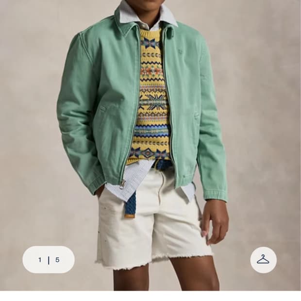 폴로 보이즈 치노 자켓 L 새상품(55사이즈추천)