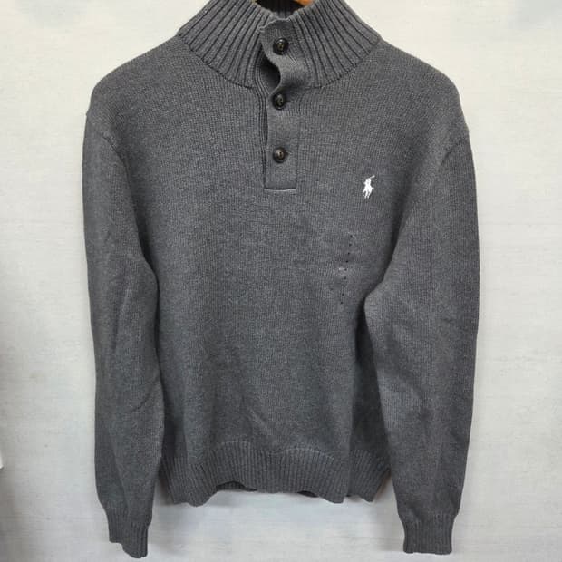 폴로랄프로렌 하프버튼 니트 m
