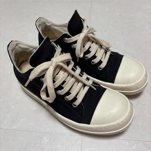 릭오웬스 drkshdw 라몬즈 캔버스 로우 35