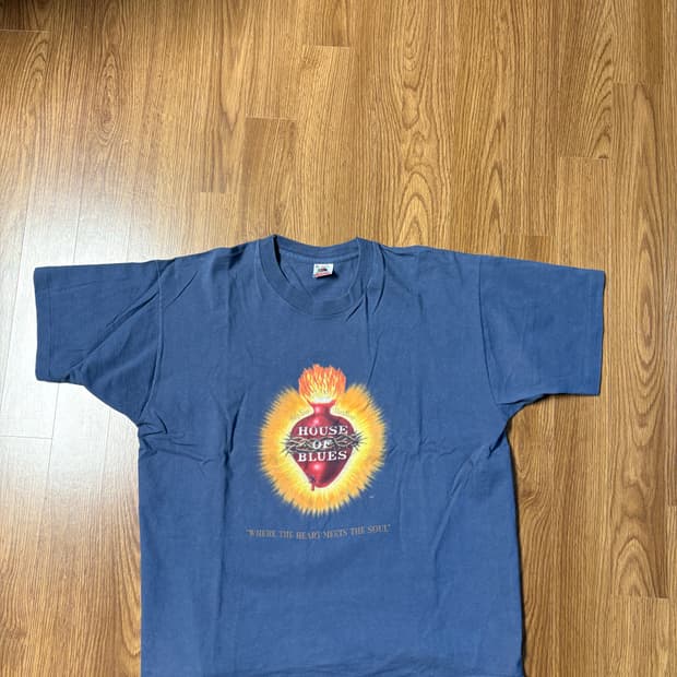 90s 하우스 오브 블루스 티셔츠