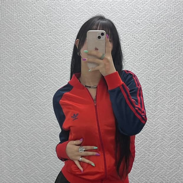 아디다스 희귀 80's ATP 키롤란 트랙탑 져지 집업 S C07306