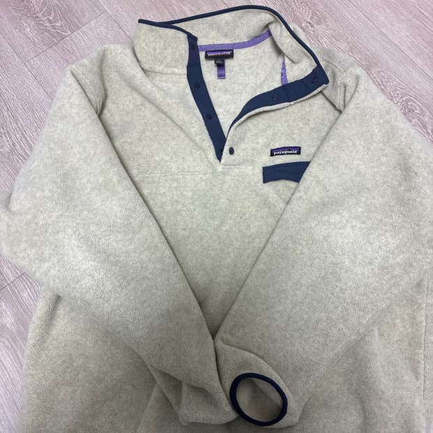 파타고니아 신칠라 아이보리 L사이즈