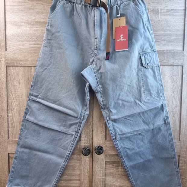 [M] 그라미치 버클리 팬츠 스톤 올리브 색상