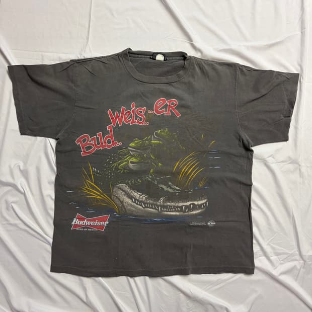 [XL] 90s usa 빈티지 버드와이저 티셔츠