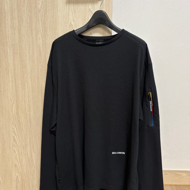 살로몬 모디세이 와플 써멀 롱슬리브 티셔츠