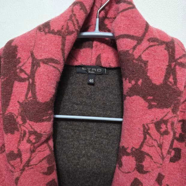 에트로 플라워 패턴 가디건 46사이즈