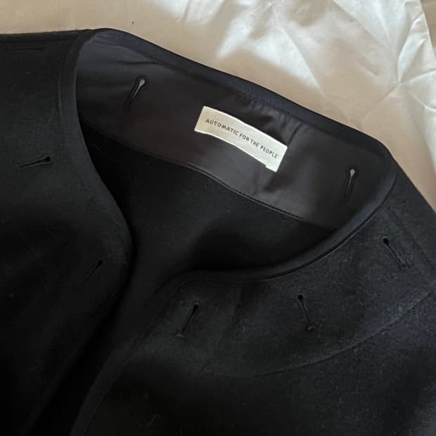 [1] 오토매틱 포더 피플 라이너 자켓 차콜 블랙