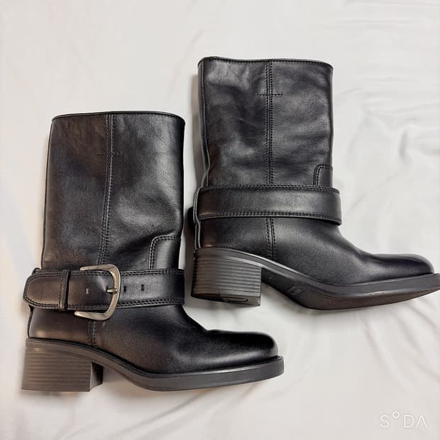 아카이브앱크 버클부츠 블랙 37