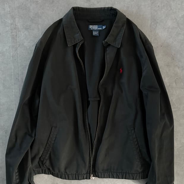 Polo 폴로 랄프로렌 블랙 코튼 자켓