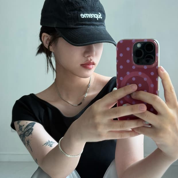 슈프림 워시드 캡