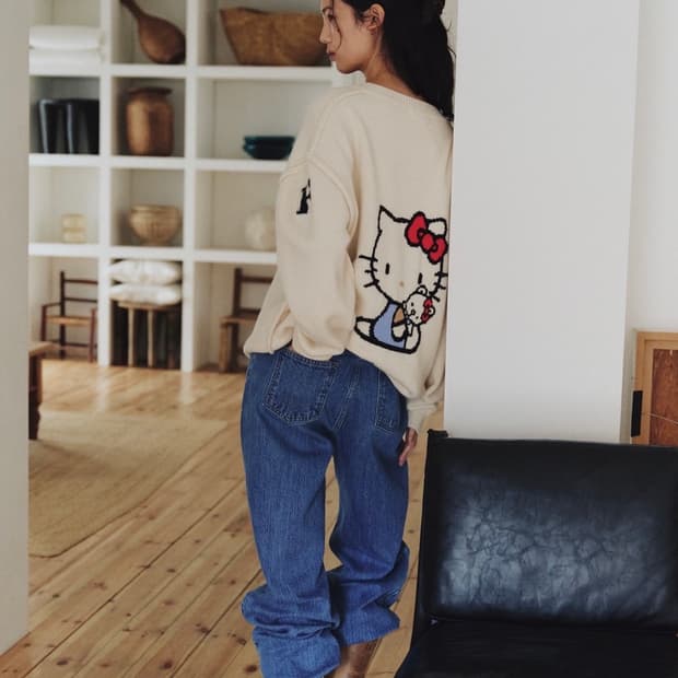 파르벵 키티 니트(완전 새상품)