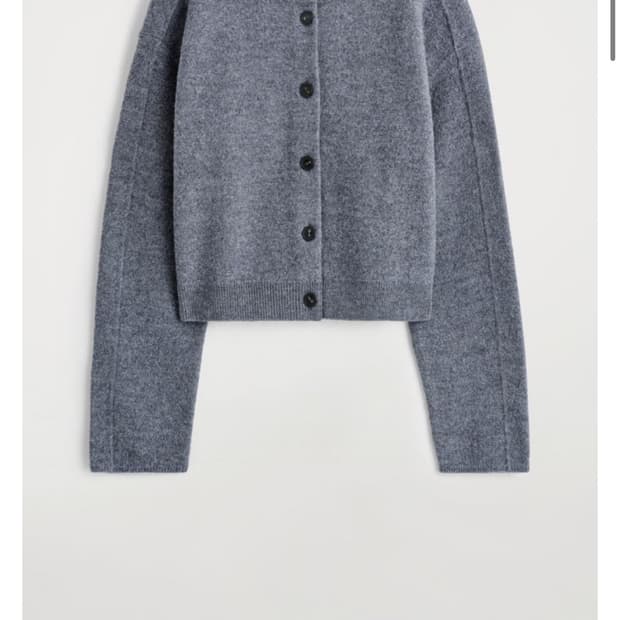 Cos 코스 크롭 가디건