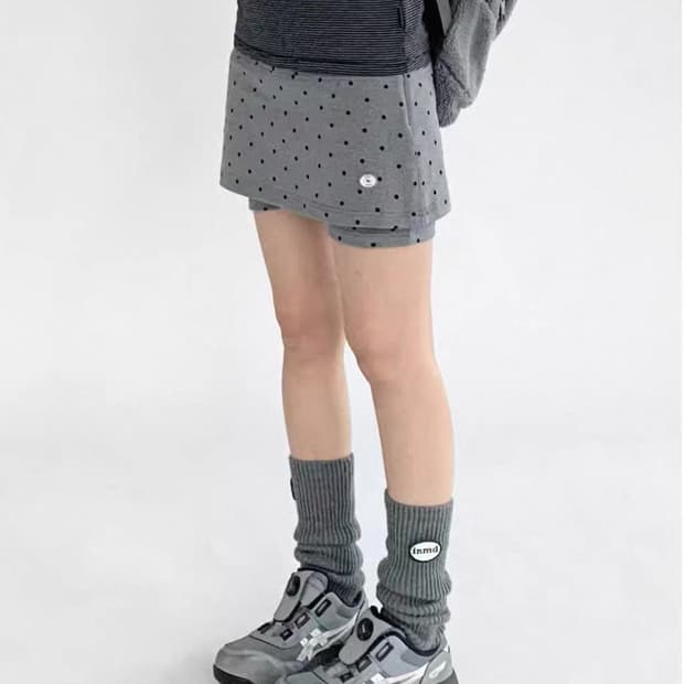 도트 스커트 