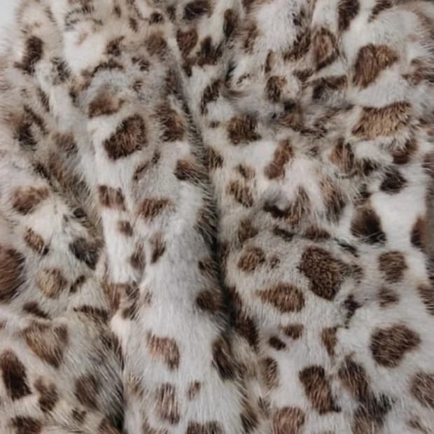 발렌시아 호피 고급밍크