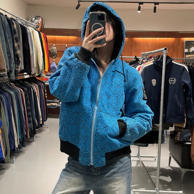 X-LARGE 패턴 엑티브 자켓  