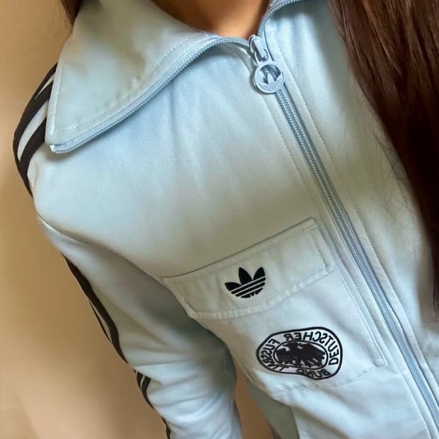 [85] 아디다스 독일 트랙탑 져지 스카이블루 대장급!!