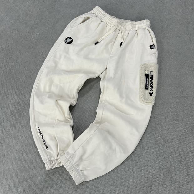 라이프워크 조거팬츠 아이보리 XS